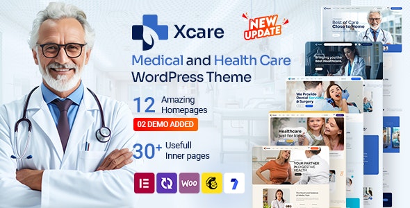 Xcare – Medical and Health Care WordPress Theme 