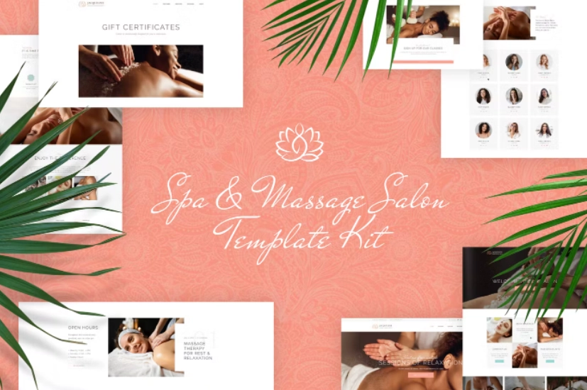 Jacqueline – Spa & Massage Salon Elementor Template