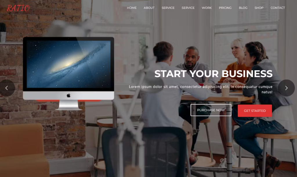 Ratio – Material Design WordPress Theme