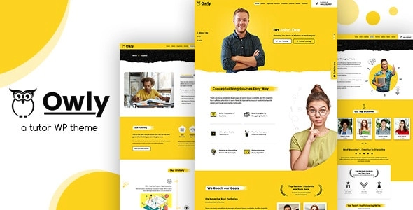 Owly – Tutoring & eLearning WP Theme