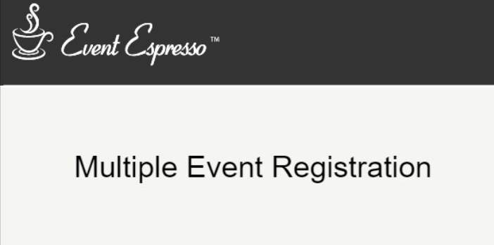 Event Espresso – MER – Multi Event Registration (EE 4.7.0+)
