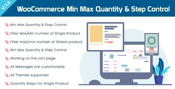 Min Max Quantity & Step Control for WooCommerce (PRO)