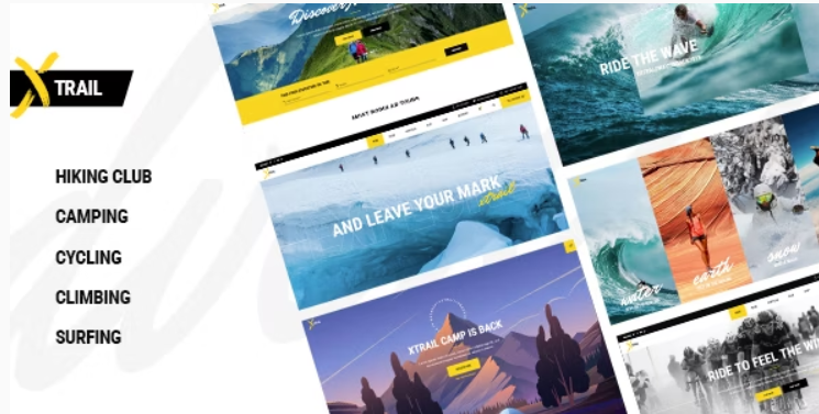 Xtrail – Extreme Sports and Outdoors Theme