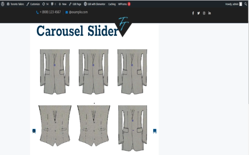 Carousel Gutenberg Slider Block