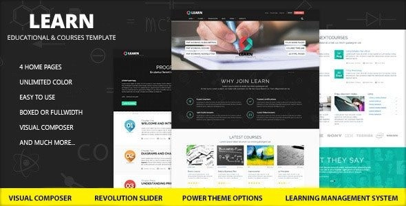 Learn – Education, eLearning WordPress Theme