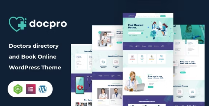 Docpro – Doctors directory WordPress Theme