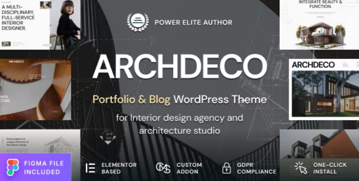 Archdeco – Architecture & Interior Design Agency Portfolio WordPress Theme