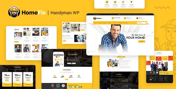 HomeFix – Plumber, Handyman Maintenance Theme