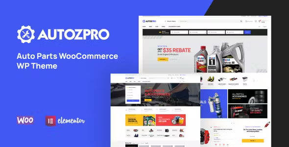Autozpro Auto Parts WooCommerce Theme