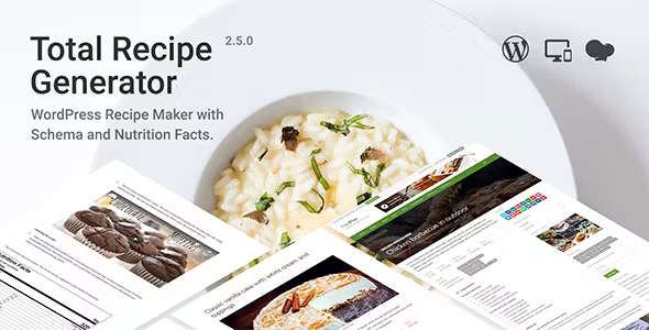 Total Recipe Generator for WPBakery