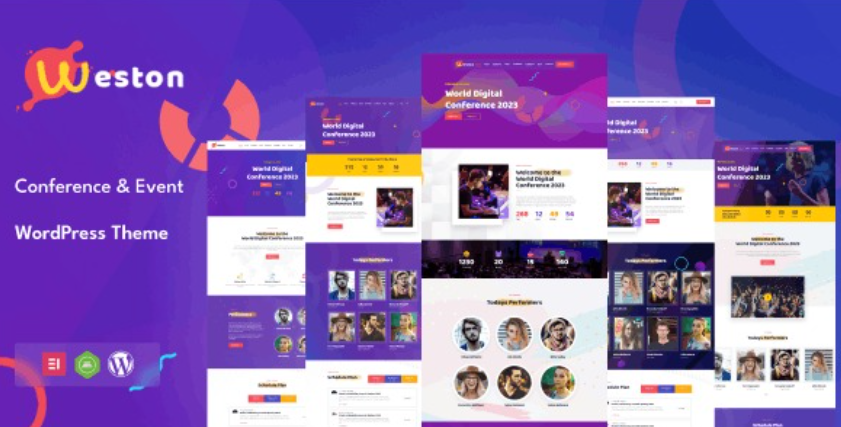 Weston – Conference & Event WordPress Theme