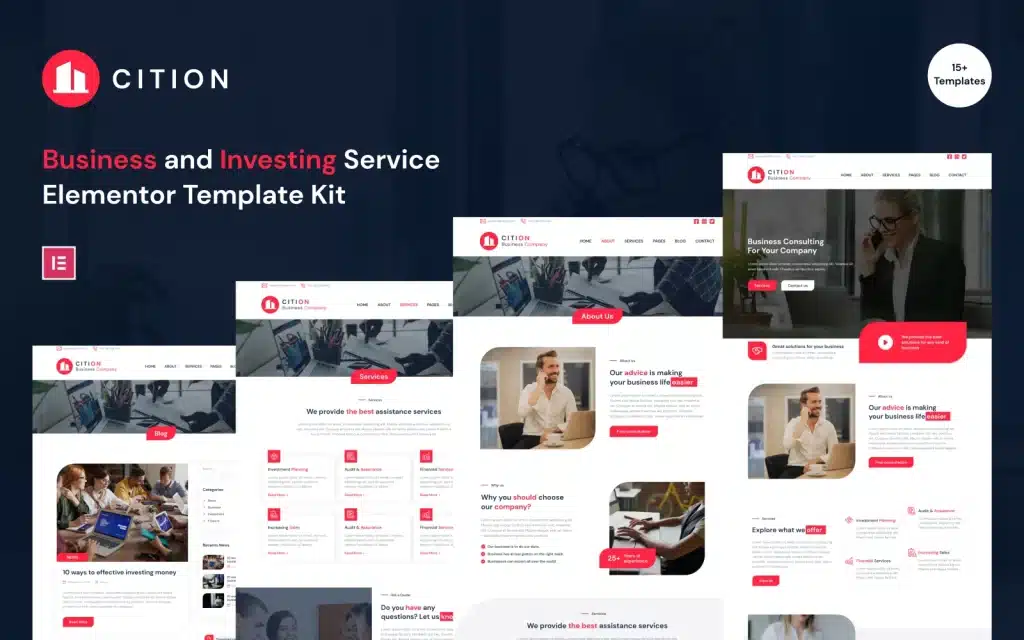 CITION – Multipurpose Business Elementor Template Kit