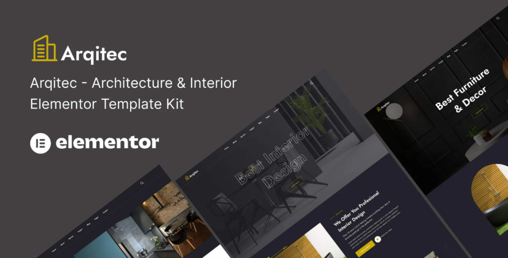 Arqitec – Architecture & Interior Elementor Template