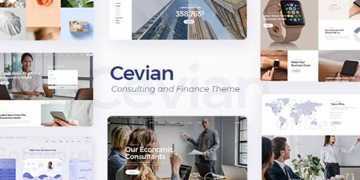 Cevian – Creative Agency and Startup Theme