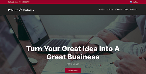 Potenza WordPress Theme