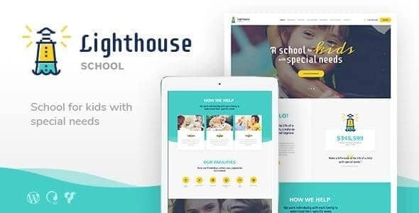 Lighthouse | School for Handicapped Kids with Special Needs WordPress Theme