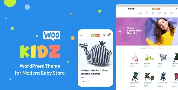 KIDZ – Baby Shop & Kids Store WordPress WooCommerce Theme