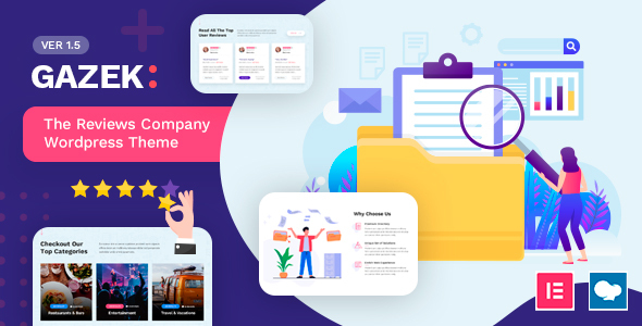 Gazek – Customer Review Theme