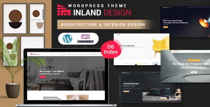 Inland – Architecture & Interior Design Theme With AI Content Generator