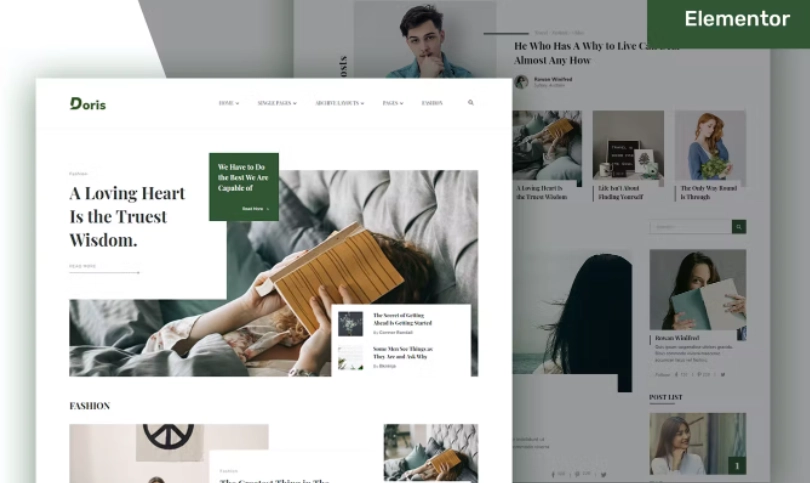 Doris – Blog & Magazine Template