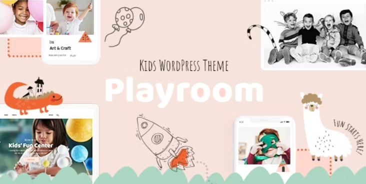 Playroom – Kids & Kindergarten Theme