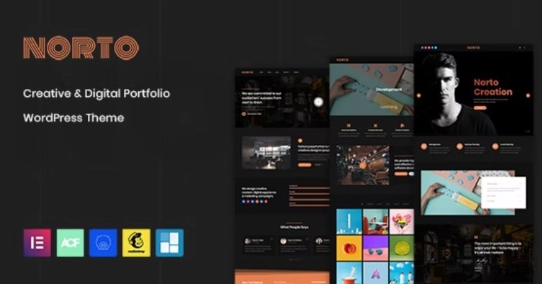 Norto – Creative Portfolio WordPress Theme