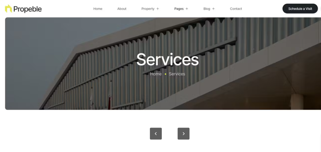 Propeble – Apartment & Property Elementor Template