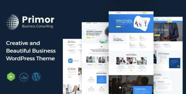 Primor – Business Consulting WordPress Theme
