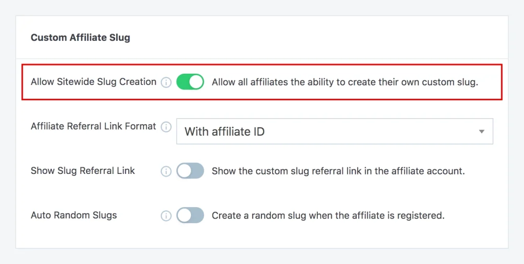 SliceWP Add-On – Custom Affiliate Slug