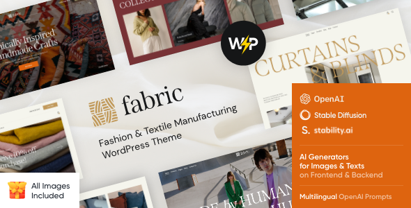 Fabric – Fashion & Textile Manufacturing Theme