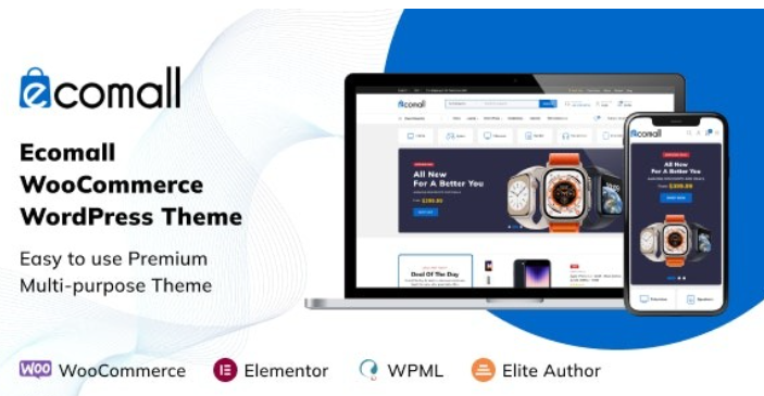 Ecomall – Elementor Electronics WooCommerce Theme