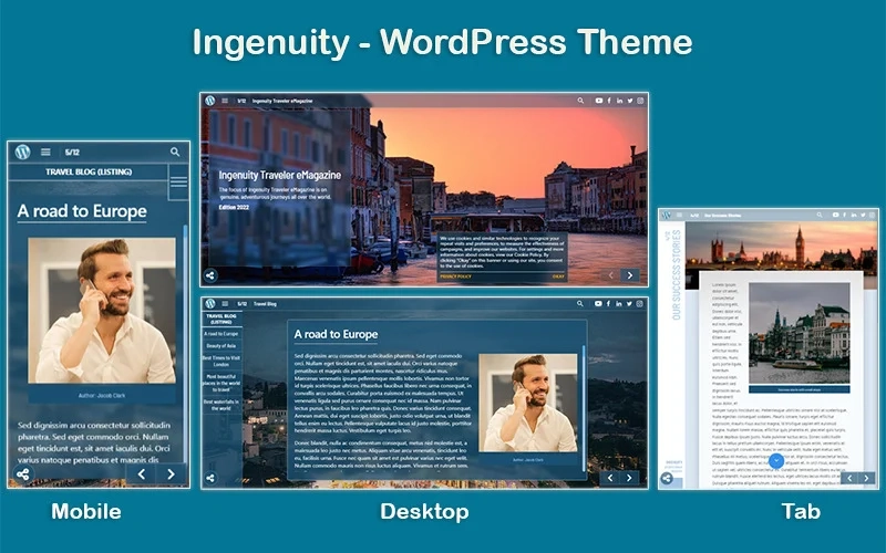 Ingenuity – Multipurpose WordPress Theme