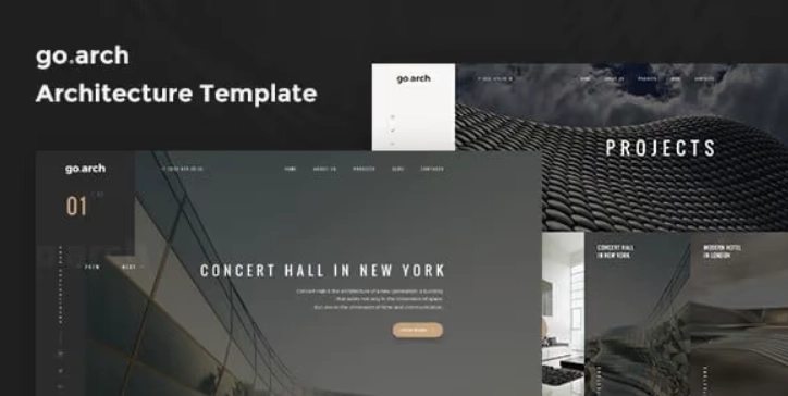 go.arch – Architecture and Interior WordPress Theme