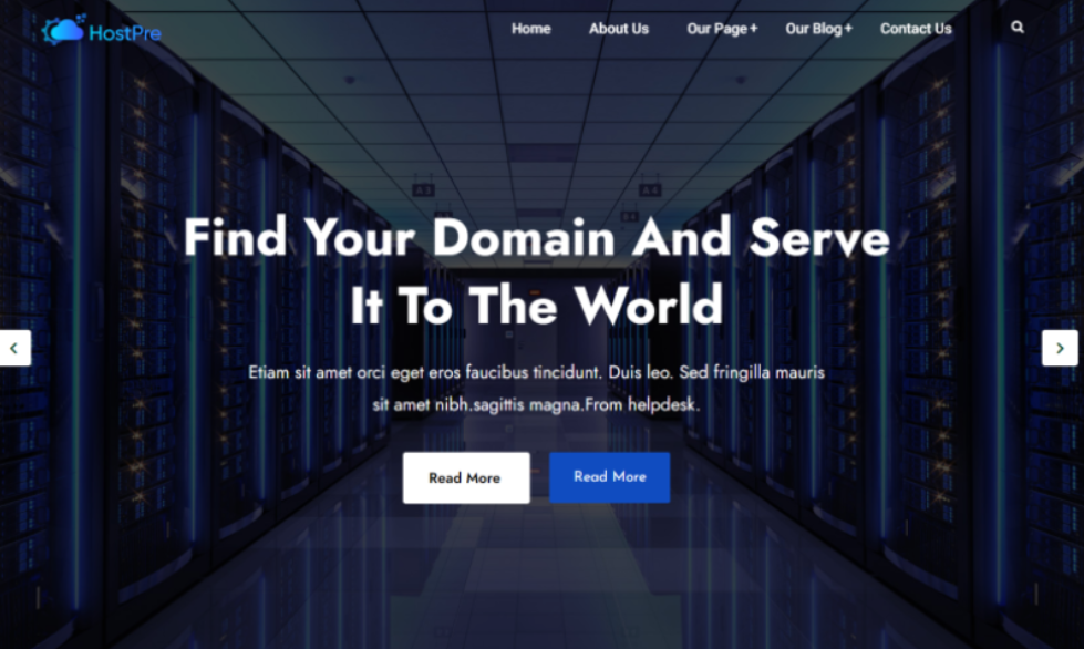 Locker – Responsive Web Hosting WordPress Themes