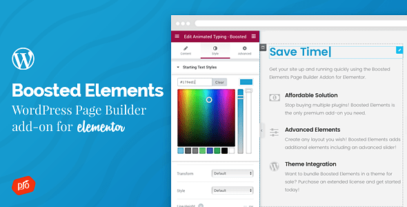 Boosted Elements Addon for Elementor