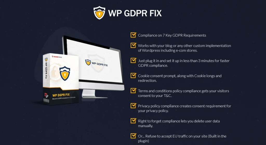 WP GDPR Fix Pro