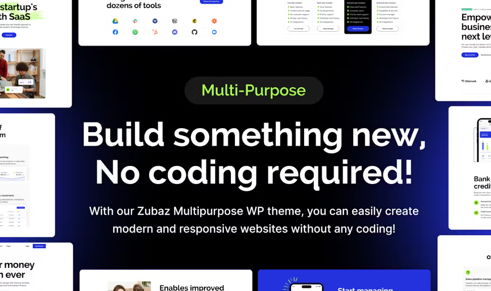 Zubaz – SaaS & Startup WordPress Theme