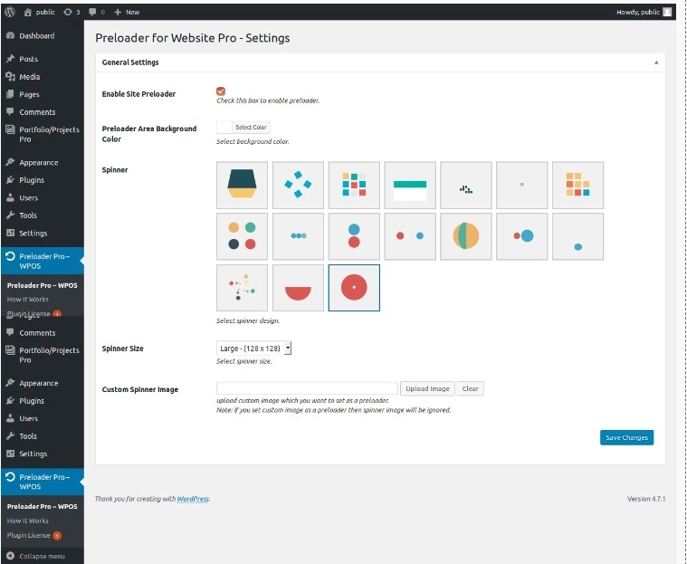 Preloader for Website Pro – WPOS