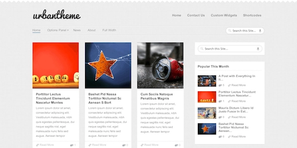 Urban – Grid-Style Magazine WordPress Theme