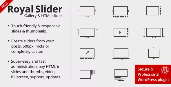 RoyalSlider Touch Content Slider Plugin