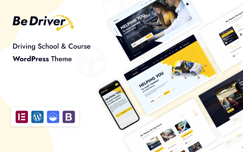 Be Driver – Driving School WordPress Theme