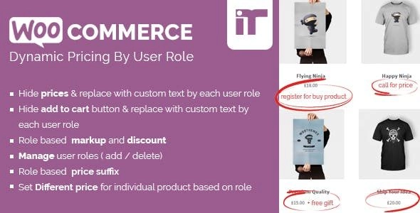 iThemeland WooCommerce Dynamic Prices By User Role Plugin
