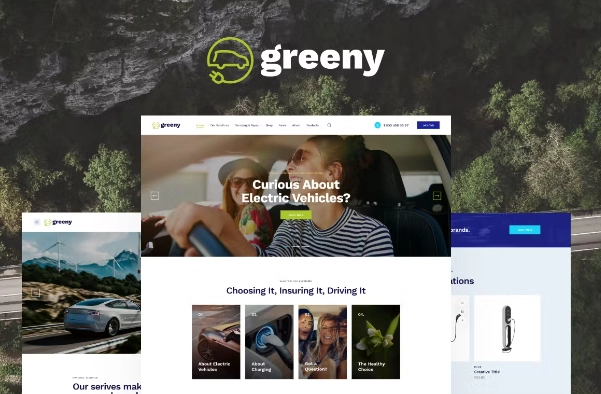 Greeny WordPress Theme