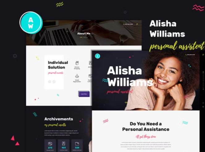 A.Williams WordPress Theme