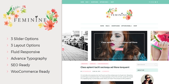 Fashion Blog – Clean & Beautifully Designed WordPress Theme