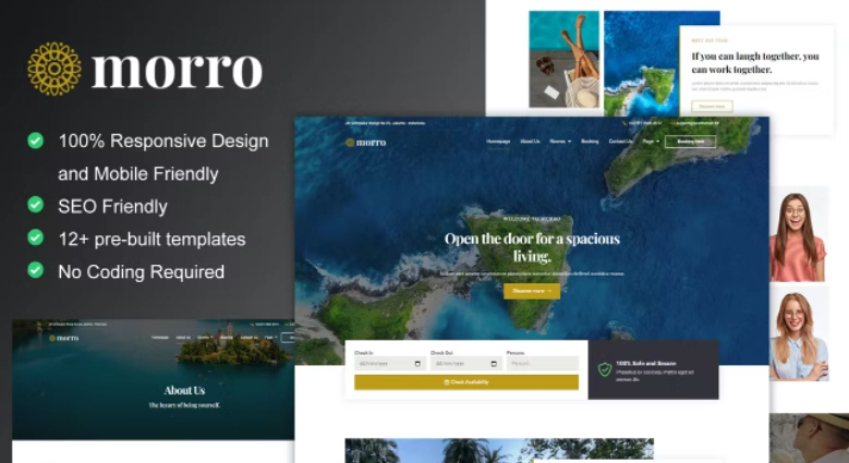 Morro – Hotel & Resort Elementor Template