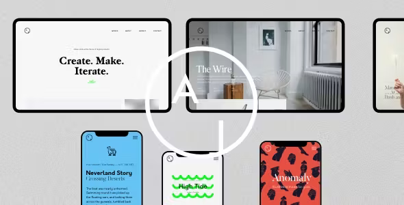 Airtifact Portfolio Creative Theme