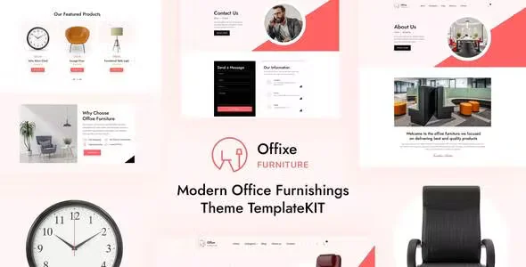 Offixe Furniture Elementor Template Kit
