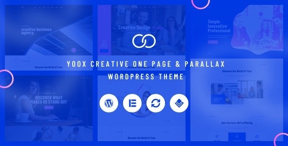 Yoox – Creative One Page & Parallax WordPress Theme