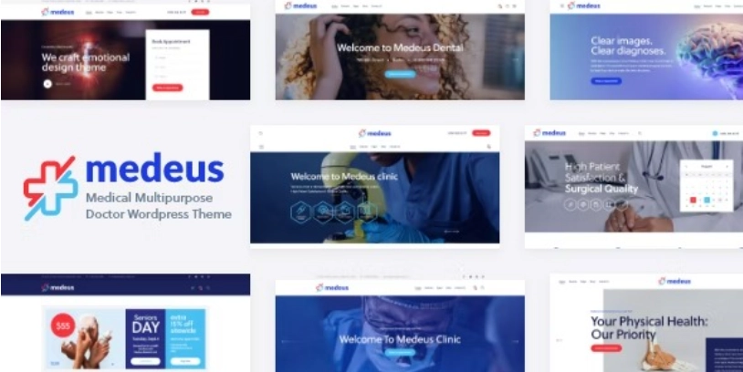Medeus – Medical Multipurpose Doctor WordPress Theme